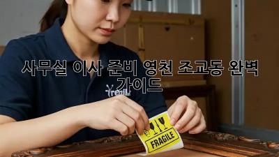 사무실 이사 준비: 영천 조교동 완벽 가이드